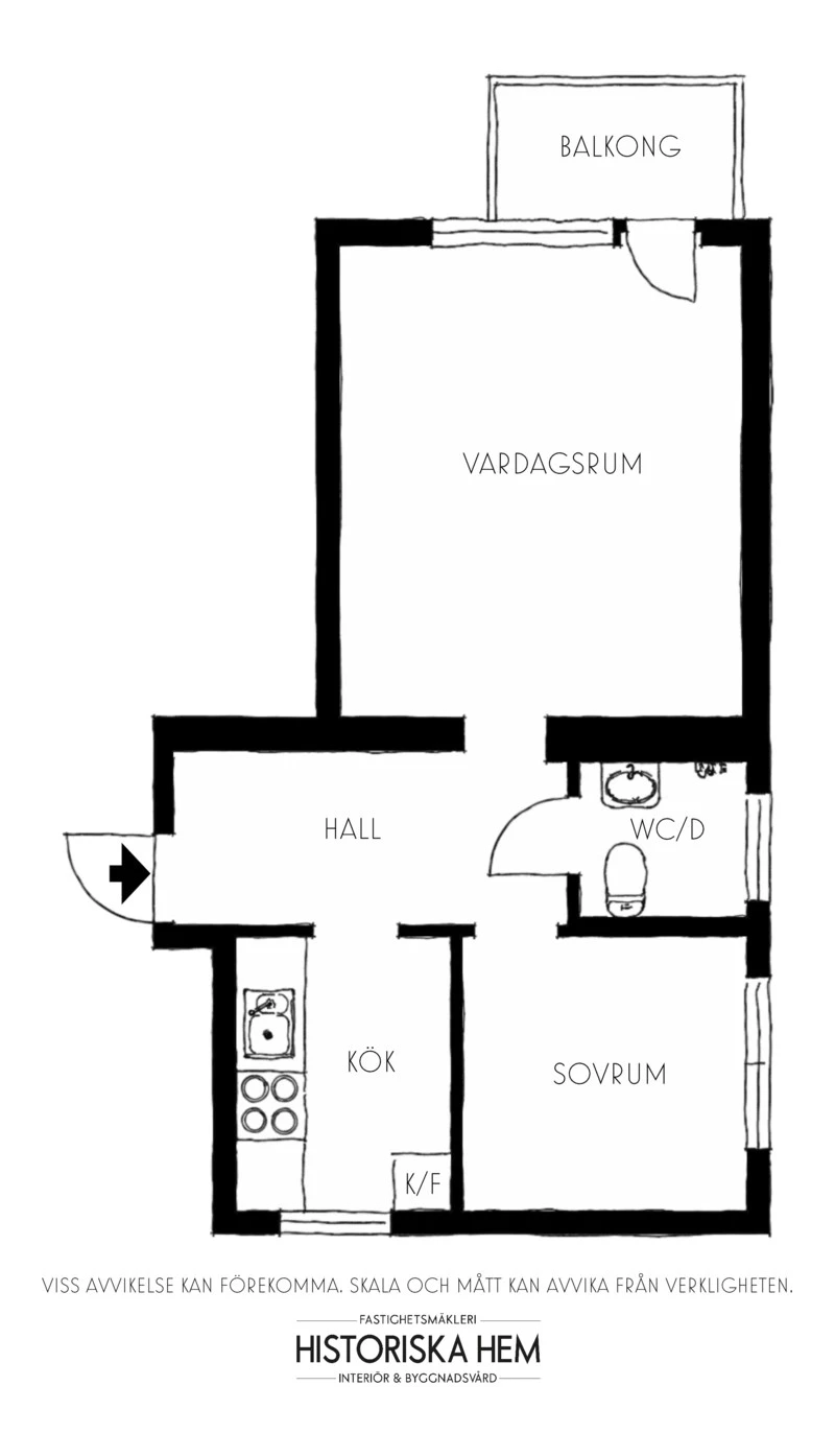 Planritning, Hägerstensvägen 223