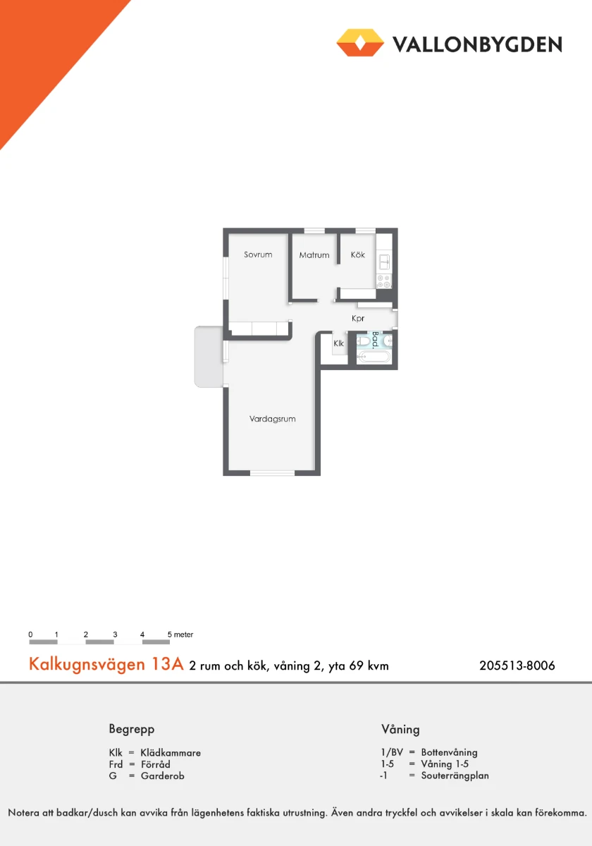Planritning, Kalkugnsvägen 13A
