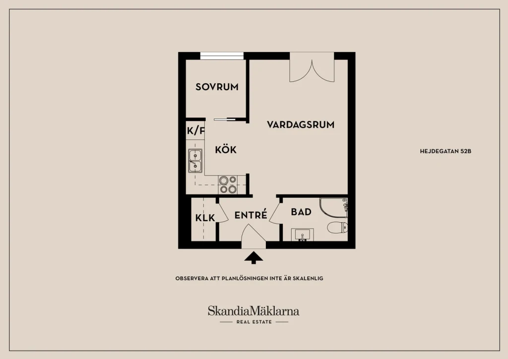 Planritning, Hejdegatan 52B