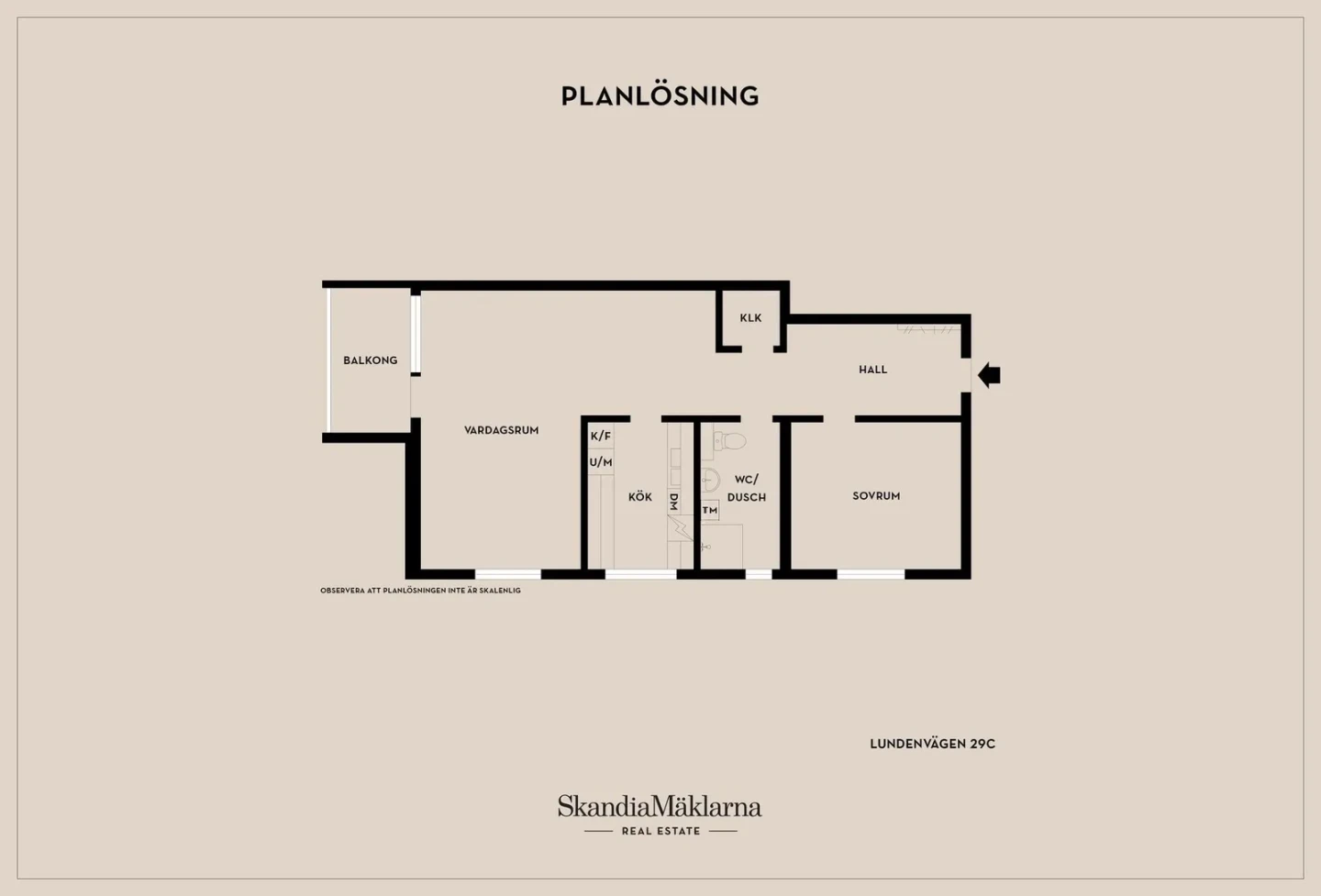 Planritning, Lundenvägen 29C