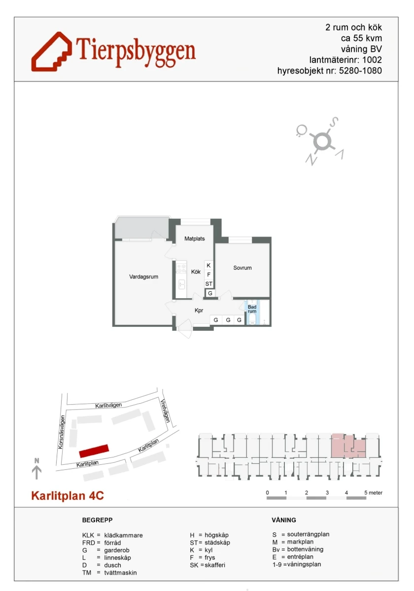 Planritning, Karlitplan 4C