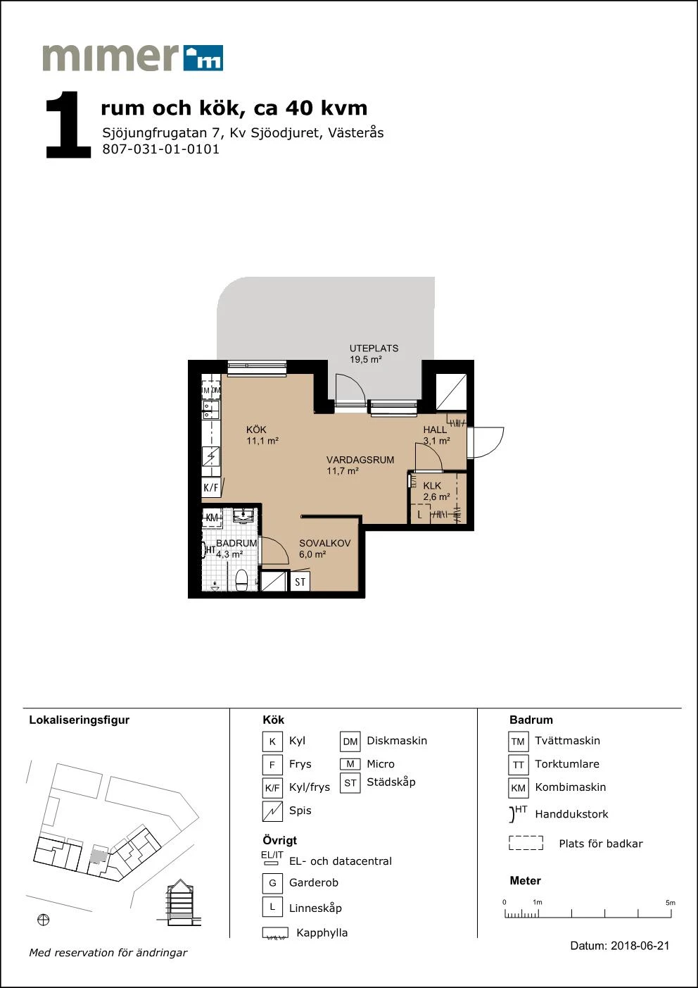 Planritning, Sjöjungfrugatan 7