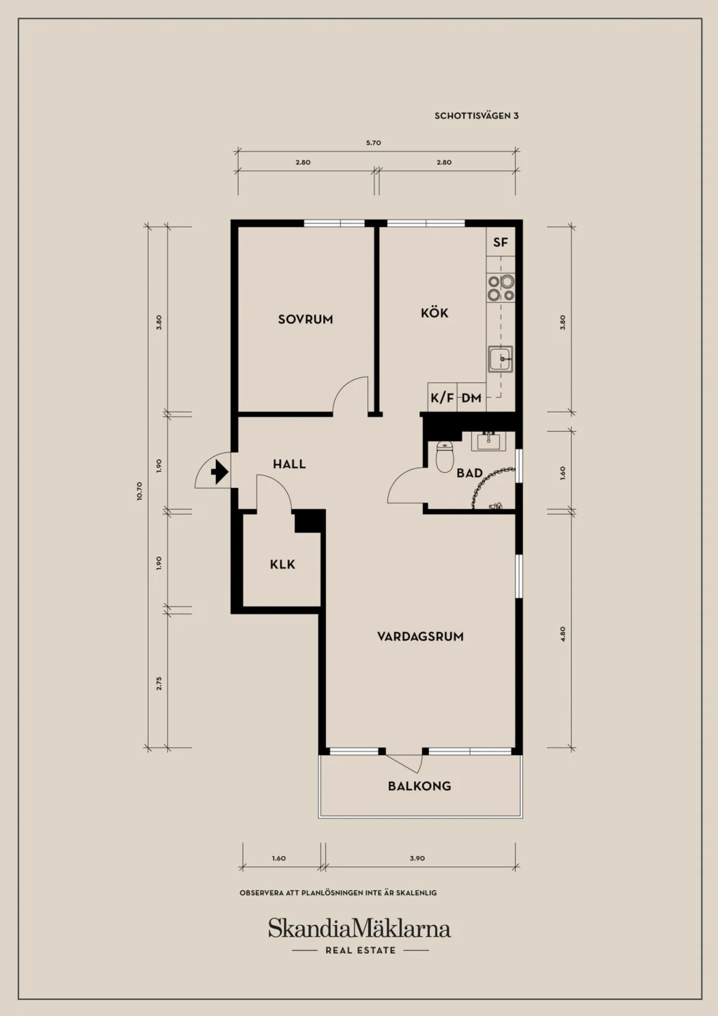 Planritning, Schottisvägen 3
