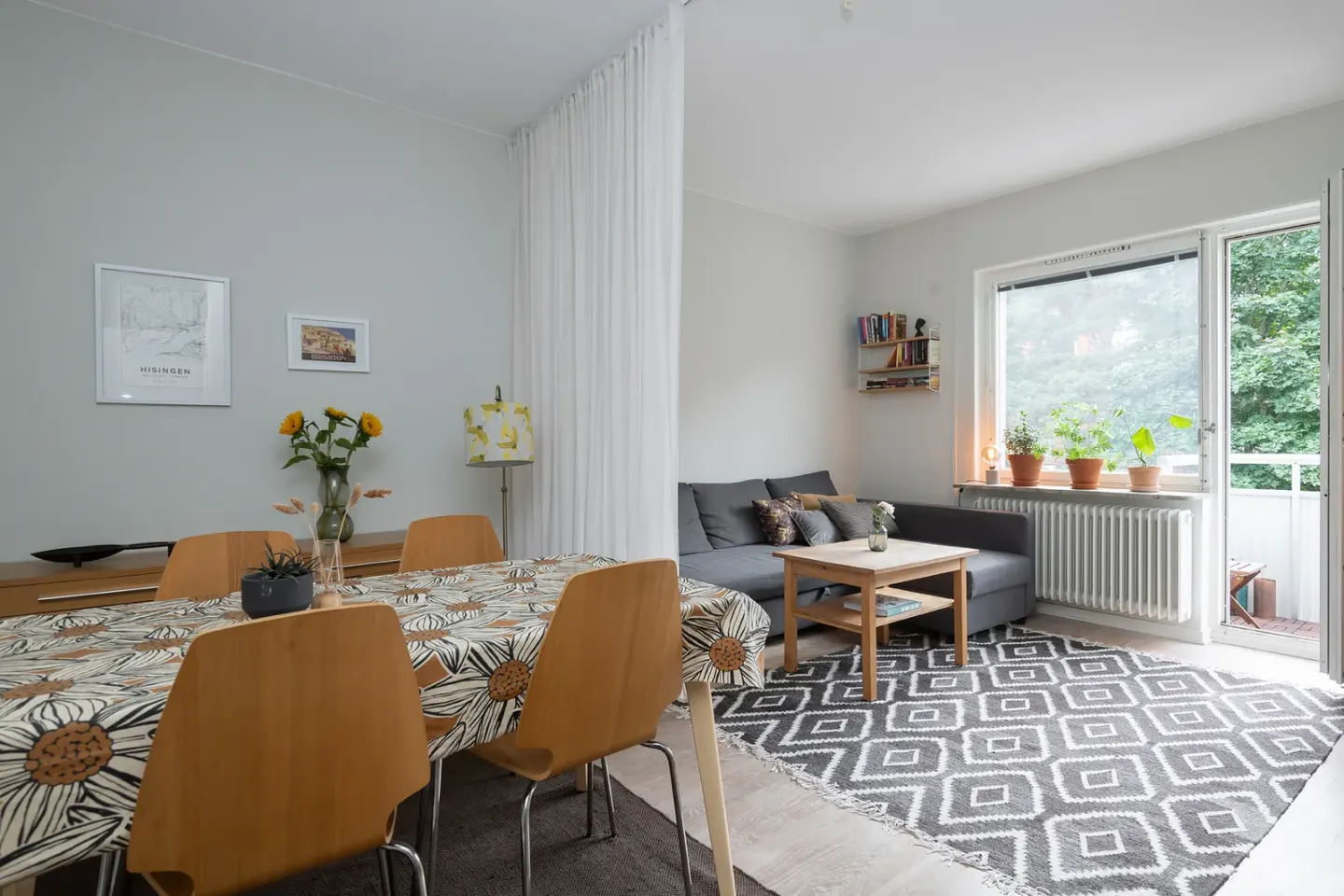Bostadsrätt med 3 rum på Borensvägen 19 i Stockholm, bild 4 av 4