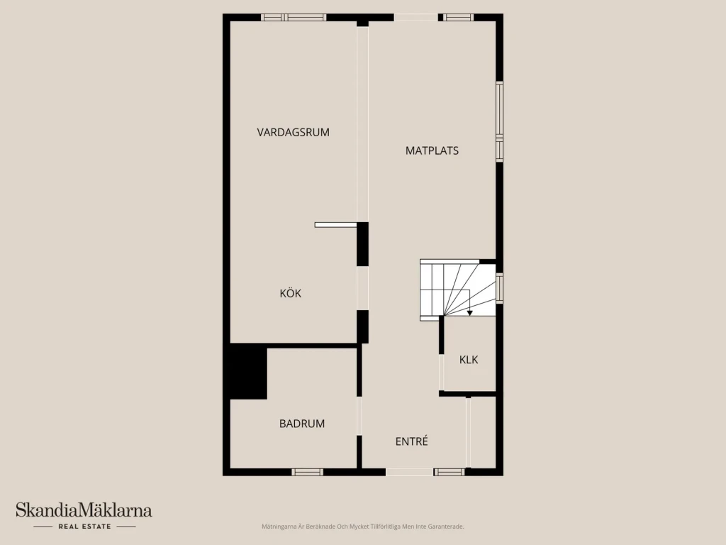 Planritning, Ekervägen 5F