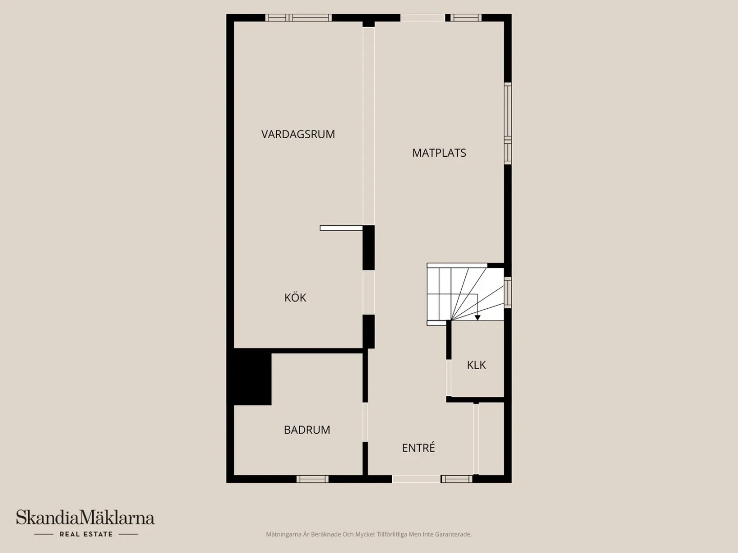 Planritning, Ekervägen 5F