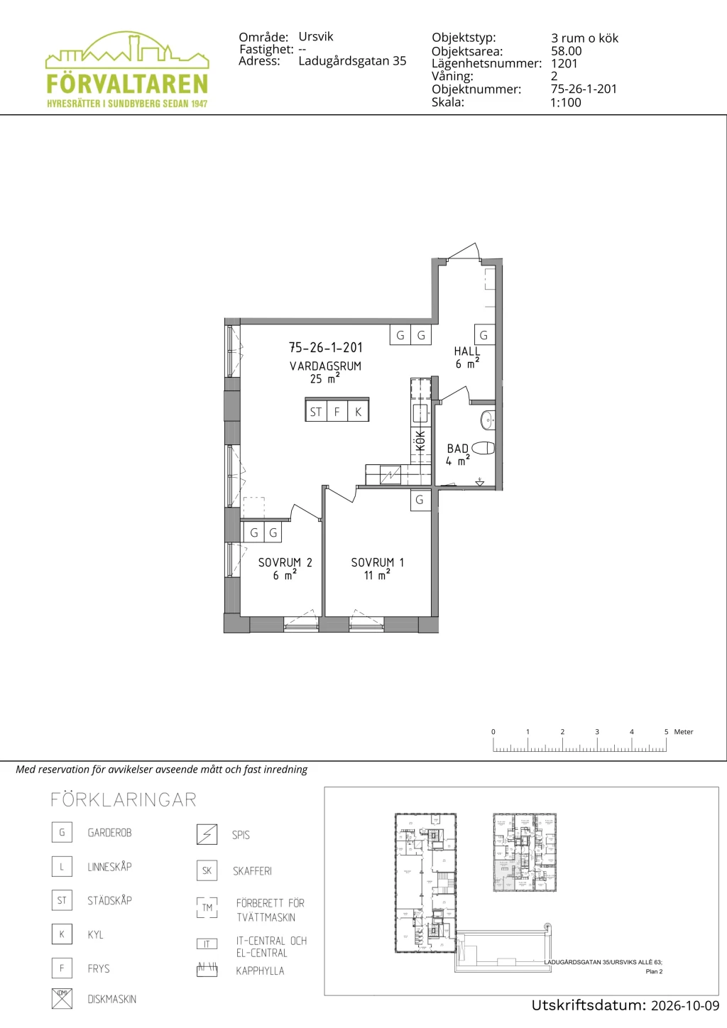 Planritning, Ladugårdsgatan 35