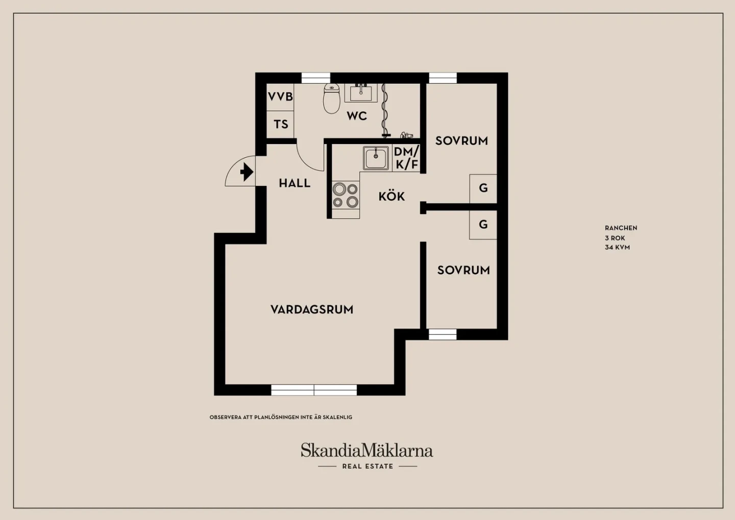 Planritning, Ranchen 101