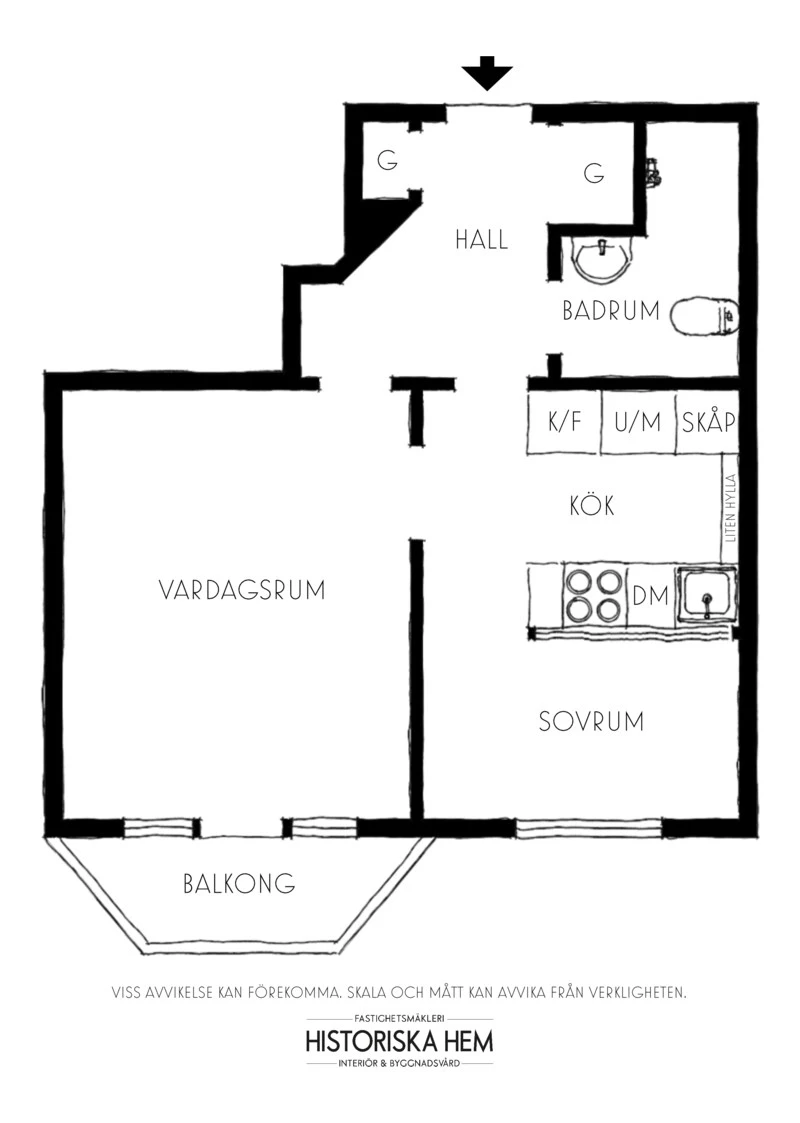 Planritning, Folkungagatan 61