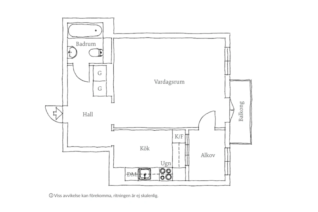 Planritning, Kristinehöjdsgatan 7