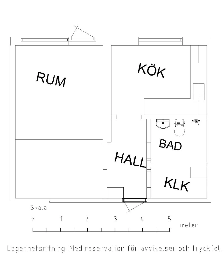 Planritning, Nyhemsvägen 2D