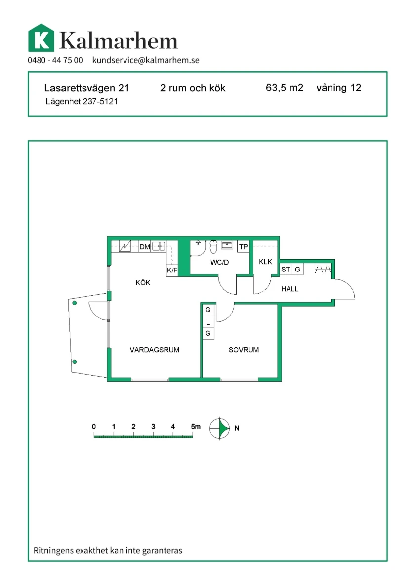 Planritning, Lasarettsvägen 21