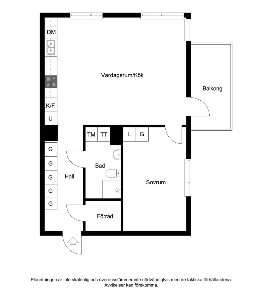 Planritning, Östersundsgatan 6