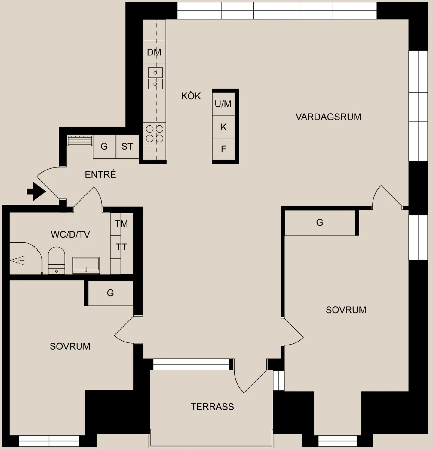 Planritning, Sveagatan 3