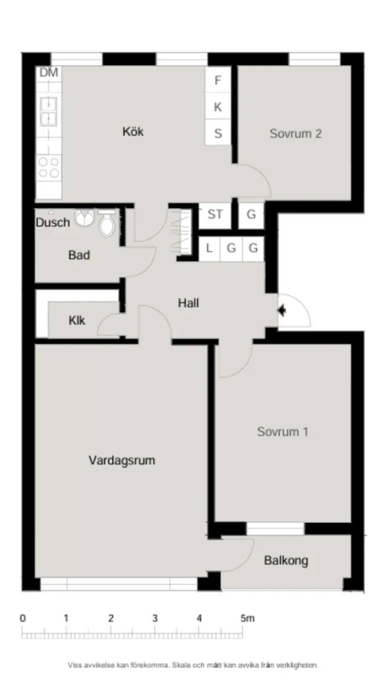 Hyresrätt med 3 rum på Pilgården 8B i Landskrona, bild 2 av 2