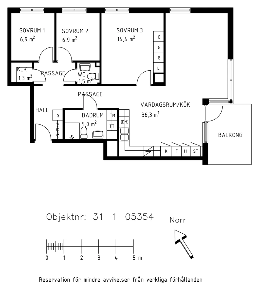 Planritning, Käpplunda gränd 6