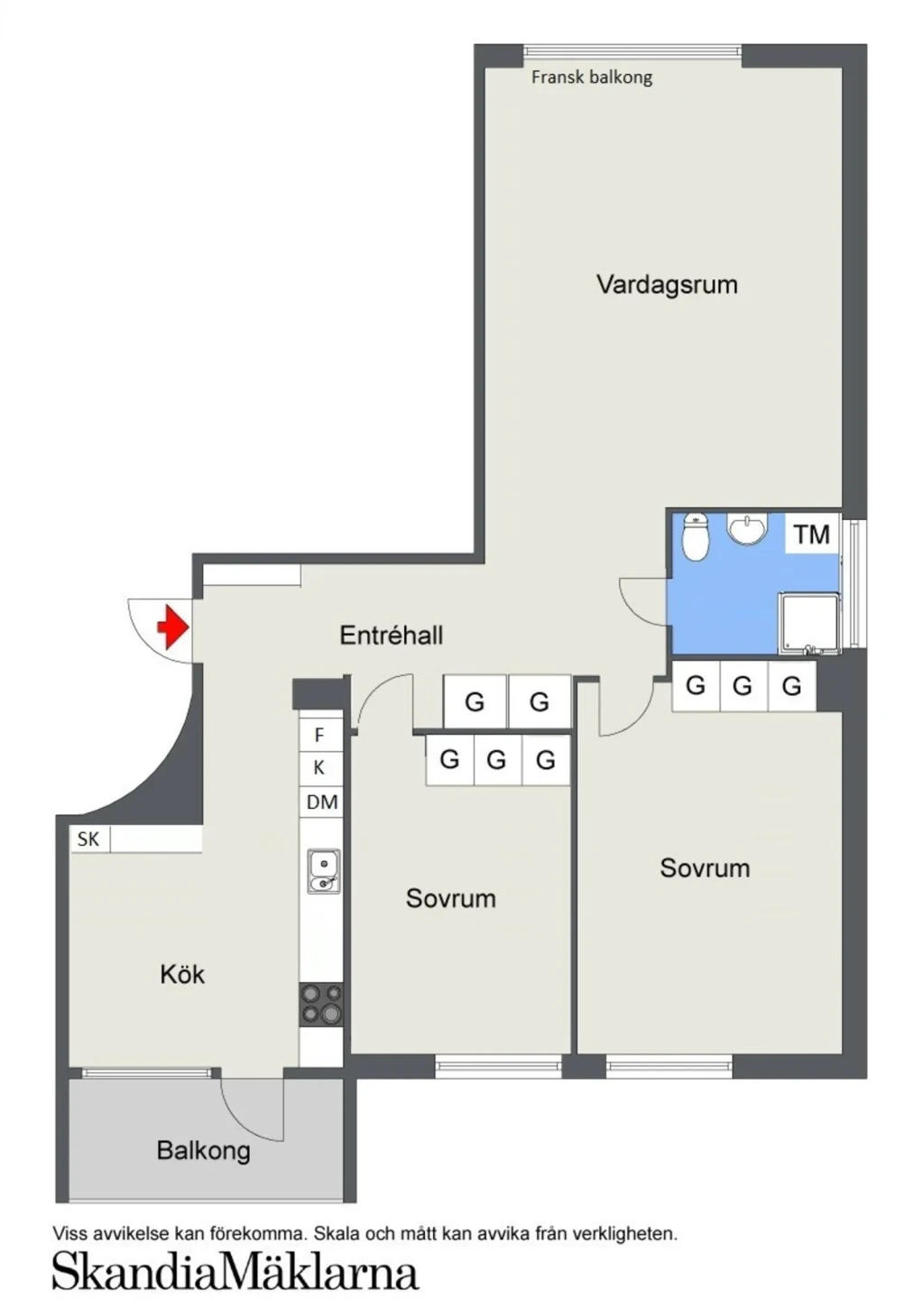 Planritning, Trollvägen 1