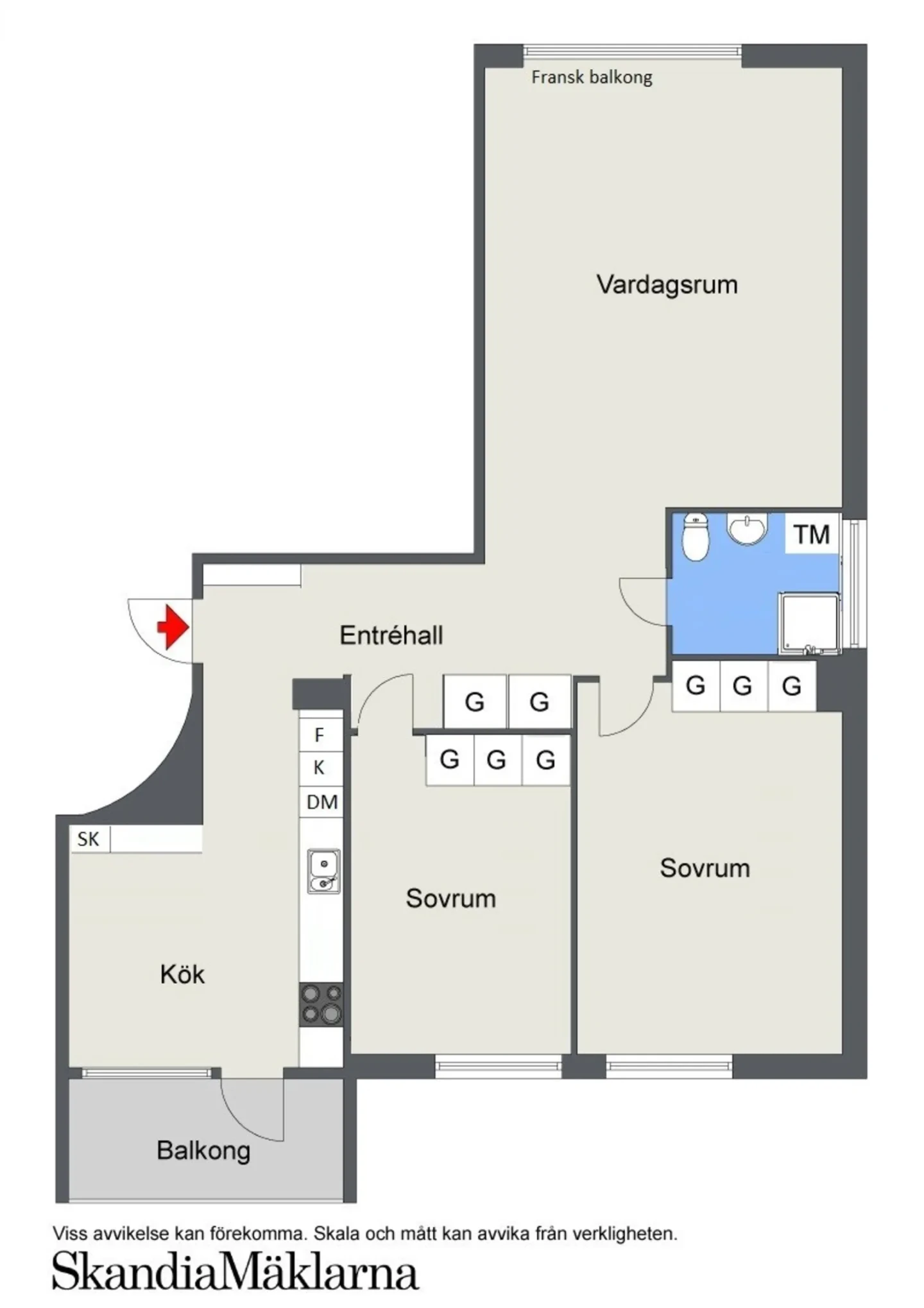 Planritning, Trollvägen 1