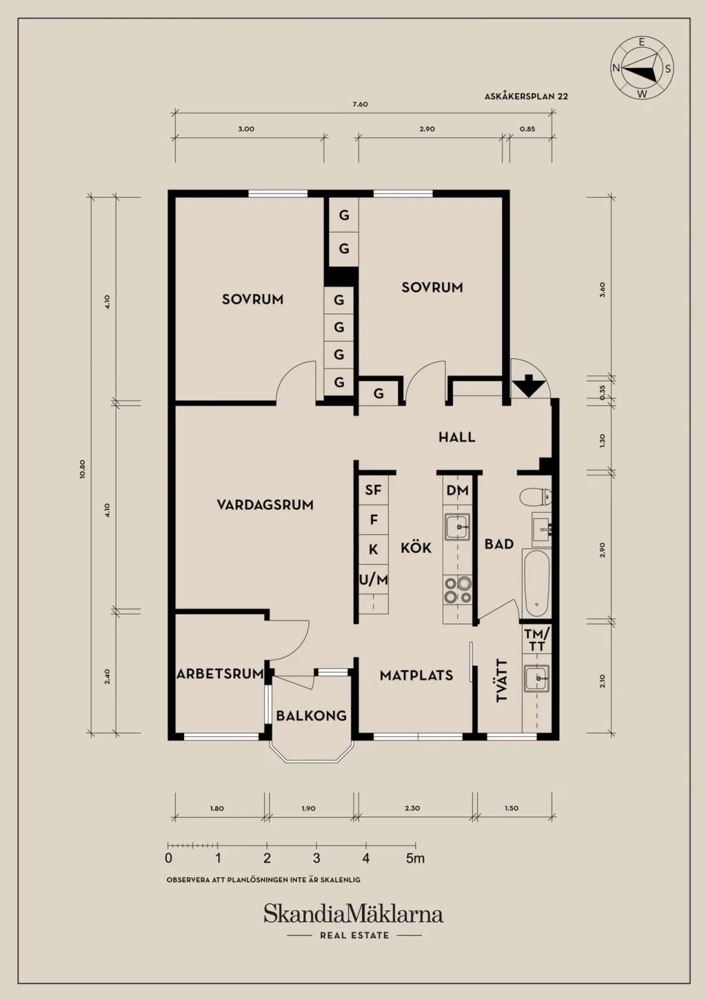 Planritning, Askåkersplan 22