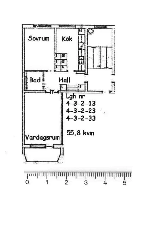 Planritning, Strandvägen 19 B