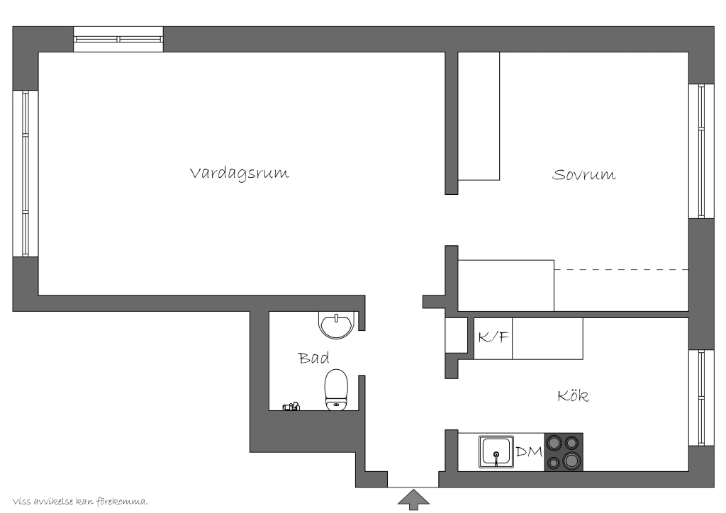 Planritning, Studentgatan 34