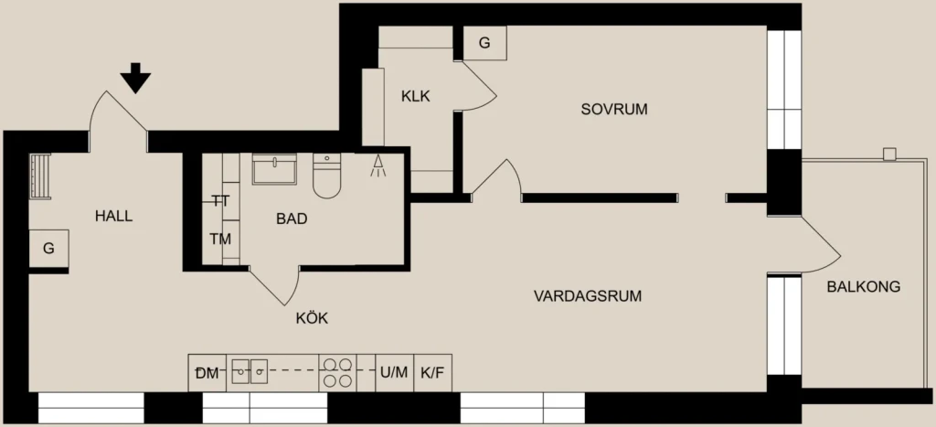 Planritning, Holmtorpsvägen 37