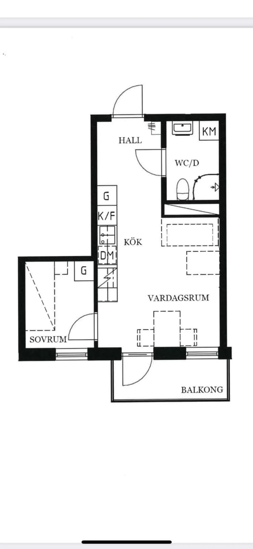 Planritning, Almbygatan 6