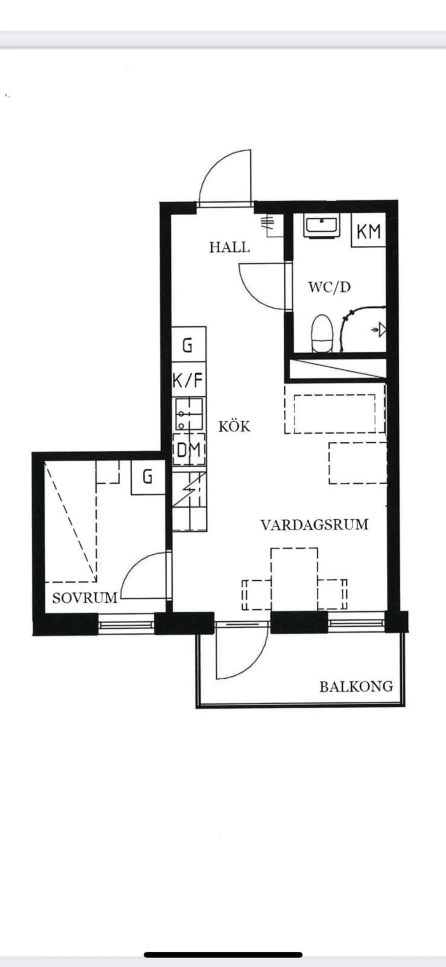 Planritning, Almbygatan 6