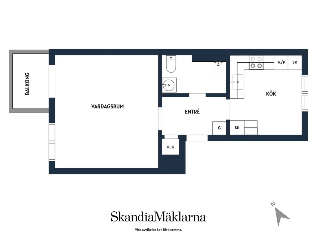 Planritning, Larslundavägen 8D
