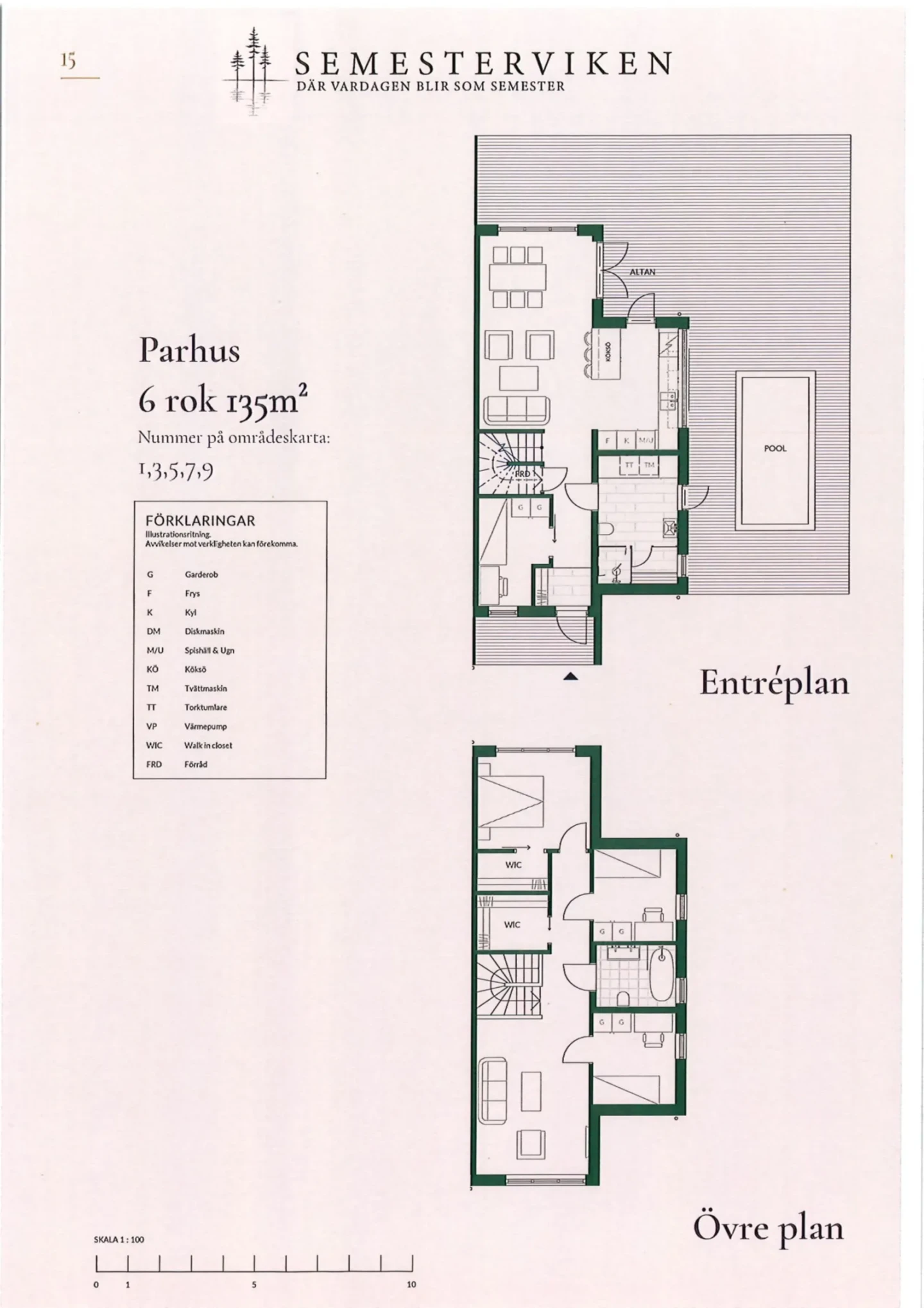 Planritning, Evedalsvägen 1-5