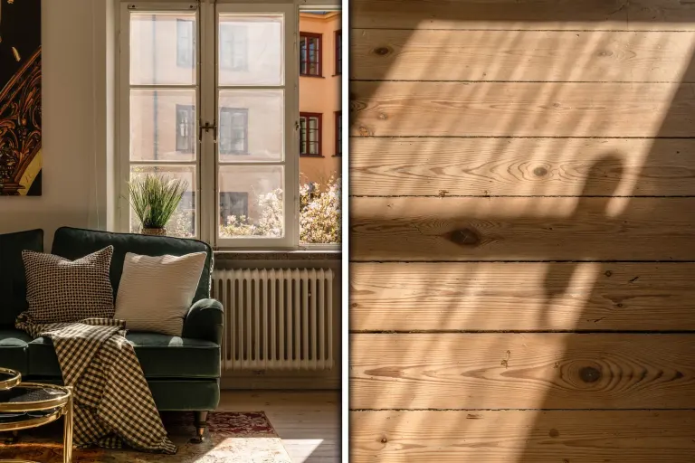 Bostadsrätt med 3 rum på Lilla Aspuddsvägen 6 i Stockholm