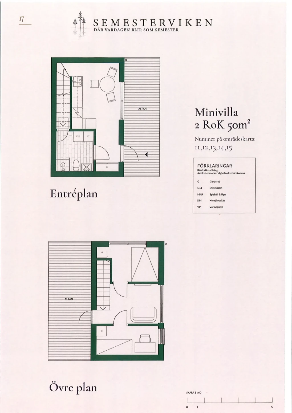 Planritning, Evedalsvägen 1-5