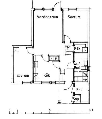 Planritning, Ekeredsvägen 114