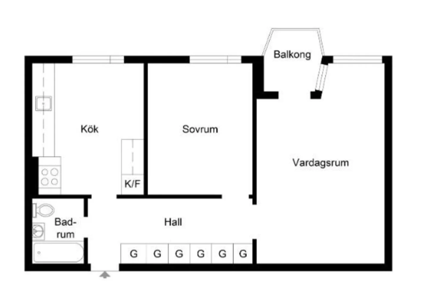 Planritning, Rödkullastigen 9A