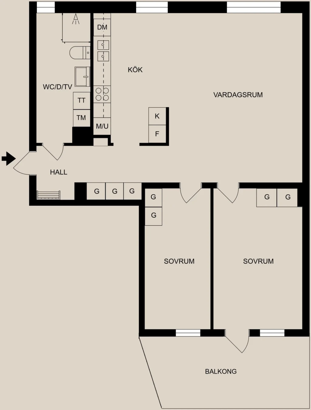 Planritning, Plankgatan 58