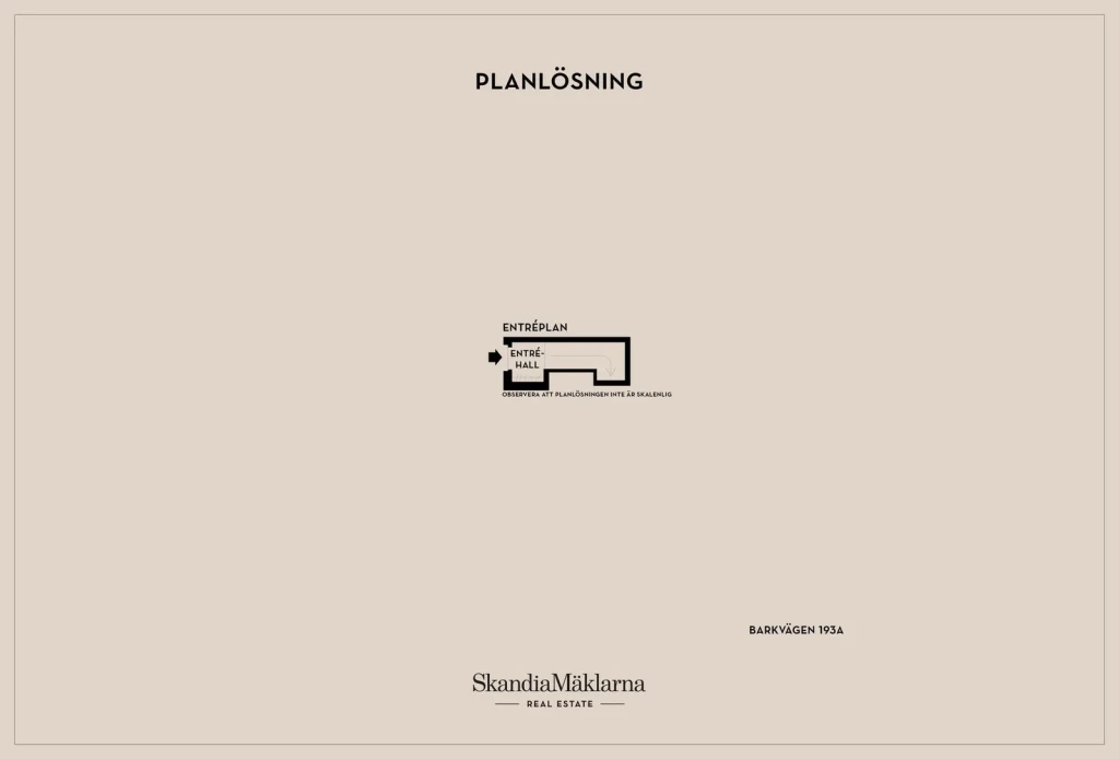 Planritning, Barkvägen 193A