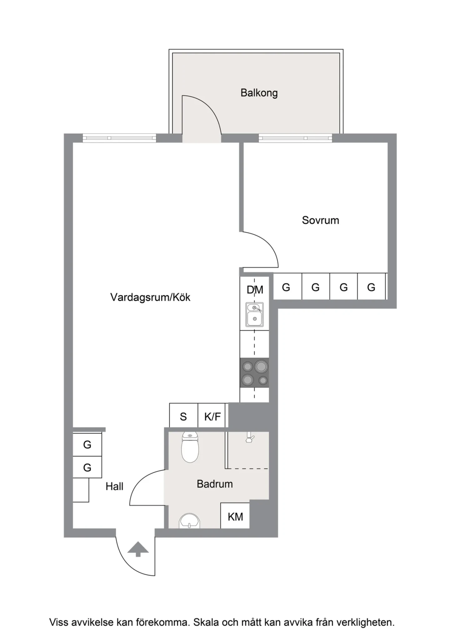 Planritning, Östersundsgatan 4