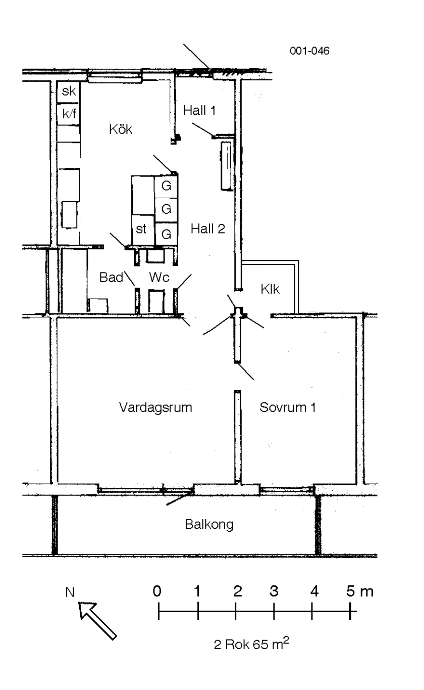 Planritning, Järnvägsgatan 19