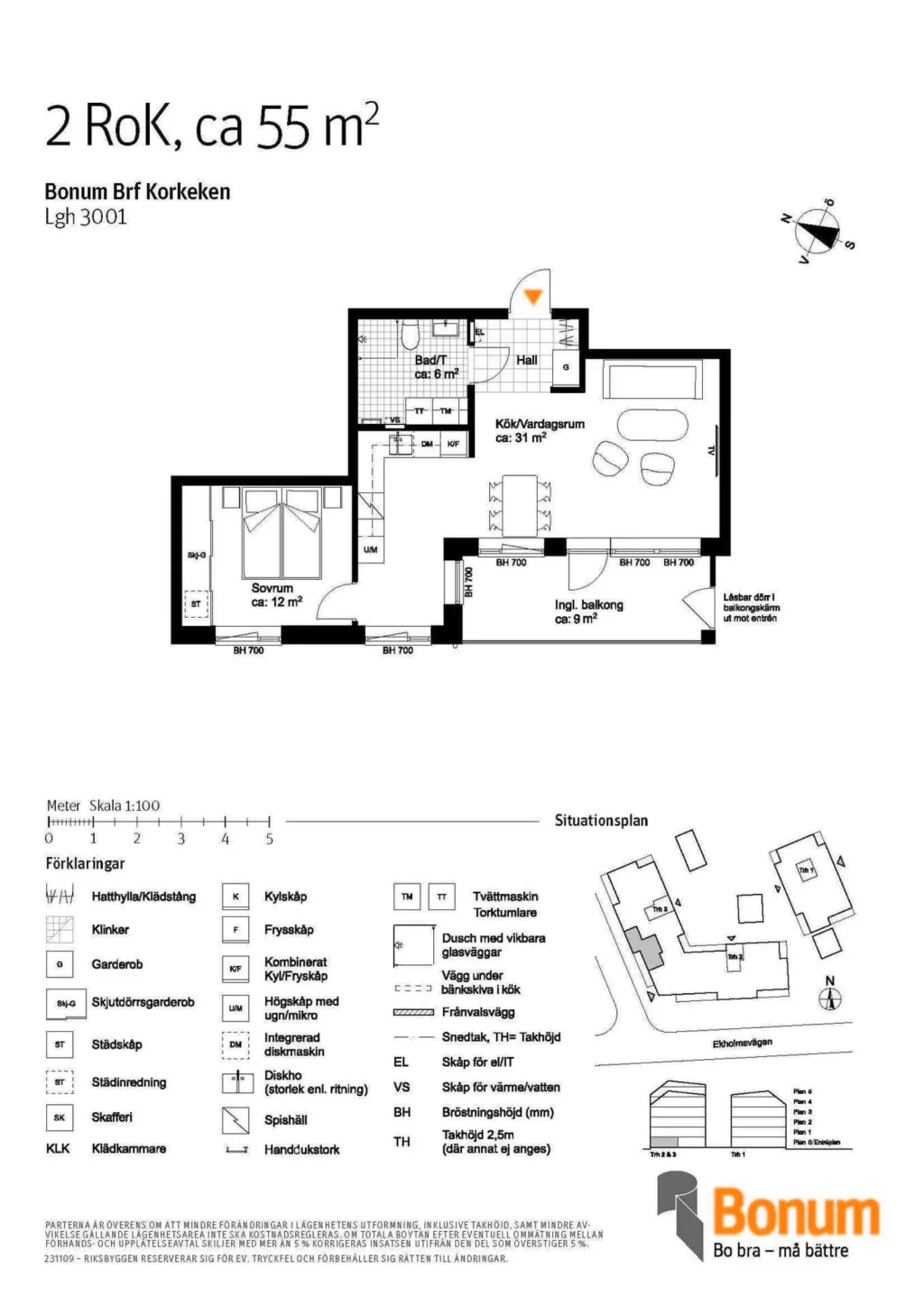 Planritning, Ekholmsvägen