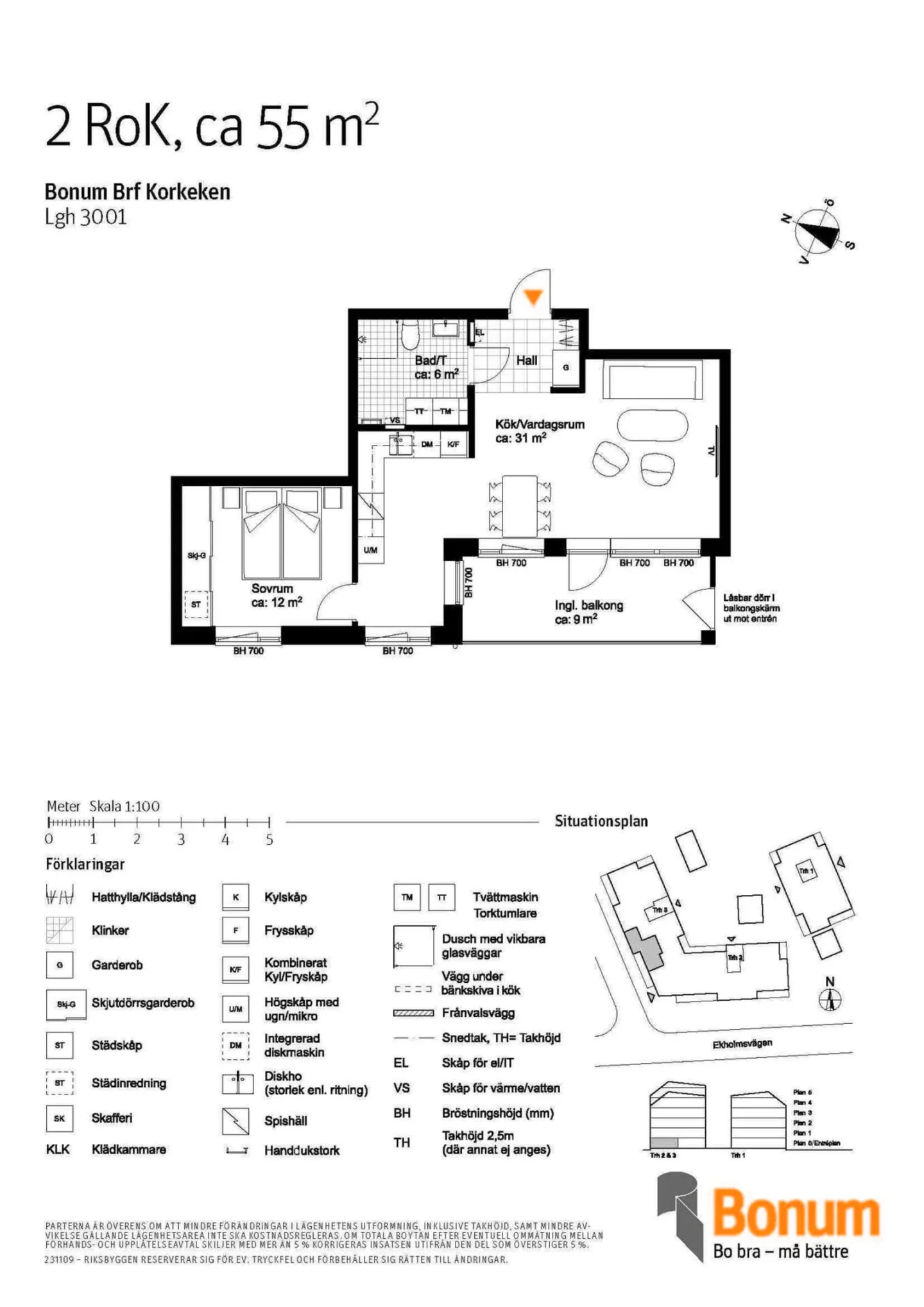 Planritning, Ekholmsvägen