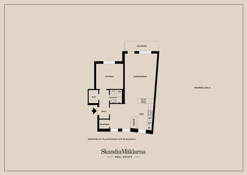 Planritning, Rondellen 4