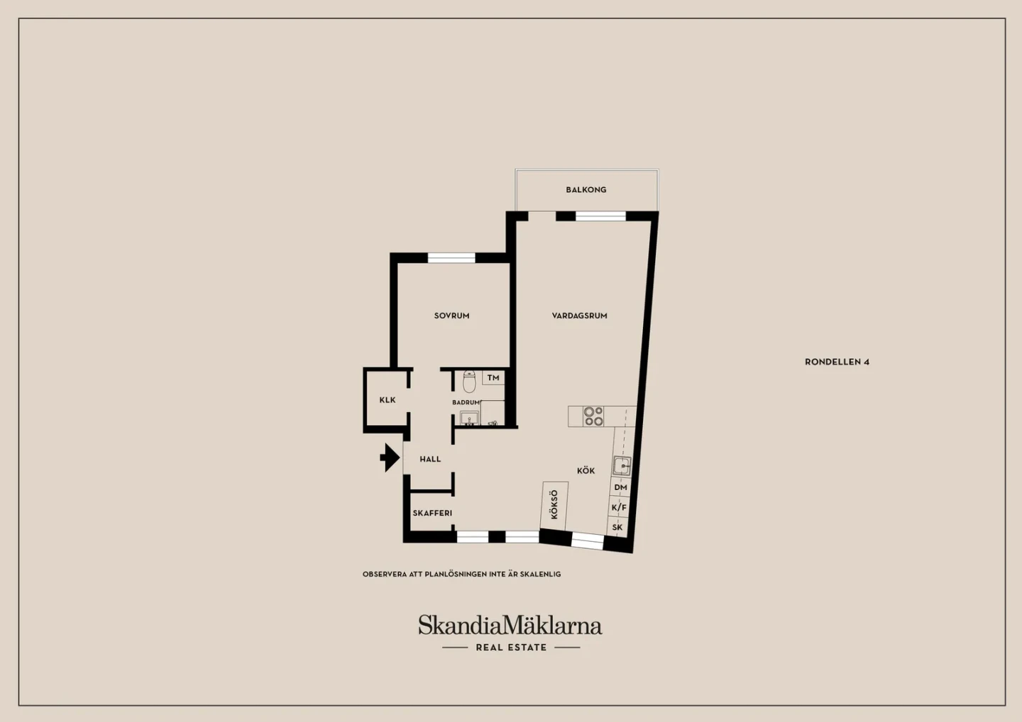 Planritning, Rondellen 4
