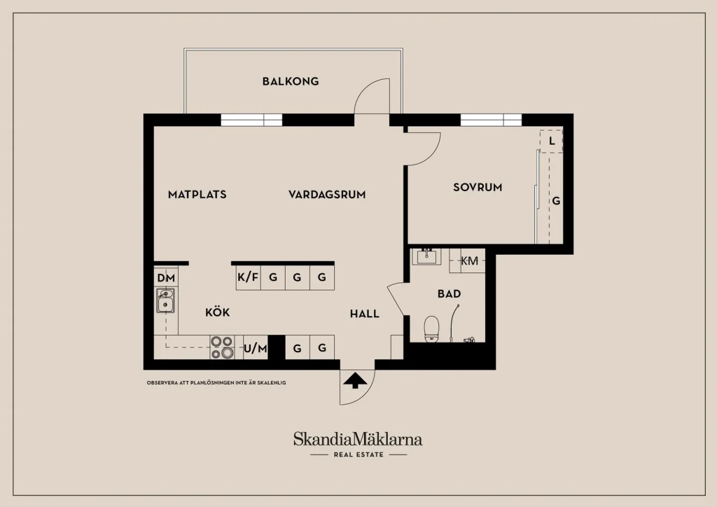 Planritning, Väderkvarnsgatan 6