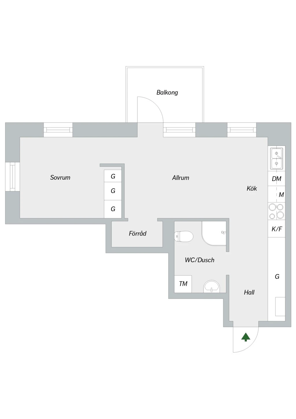 Planritning, Lagmansbacken 7