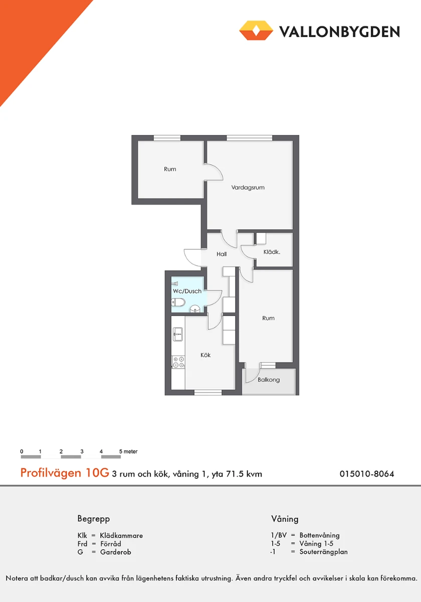 Planritning, Profilvägen 10G