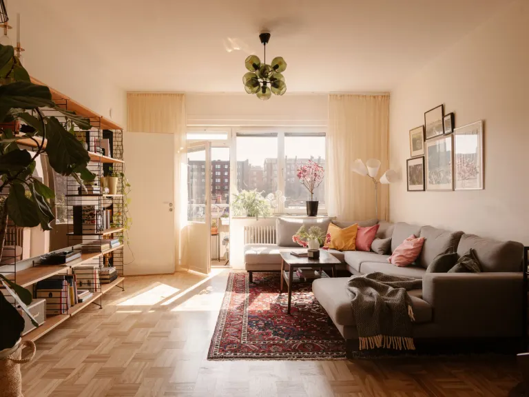 Bostadsrätt med 3 rum på Schlytersvägen 45 - högst upp i Stockholm