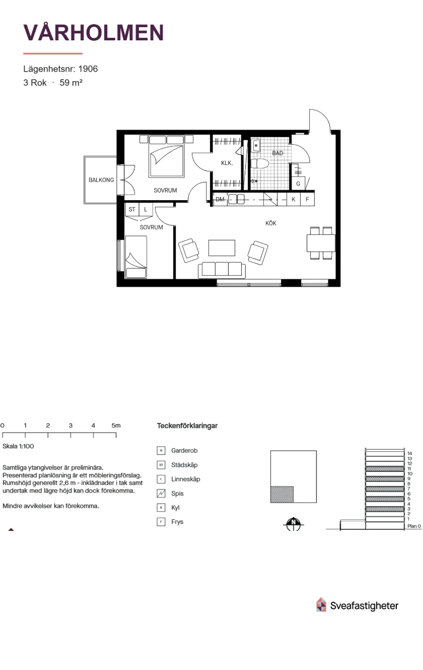 Planritning, Vårbergsplan 1A
