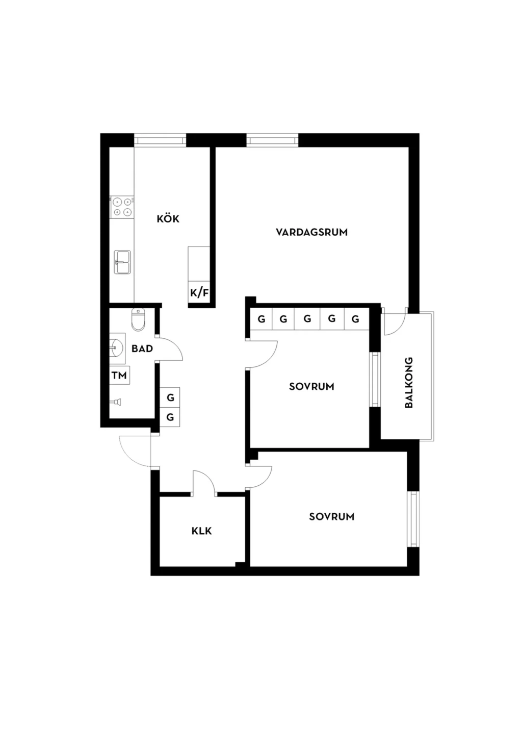Planritning, Jupitervägen 2