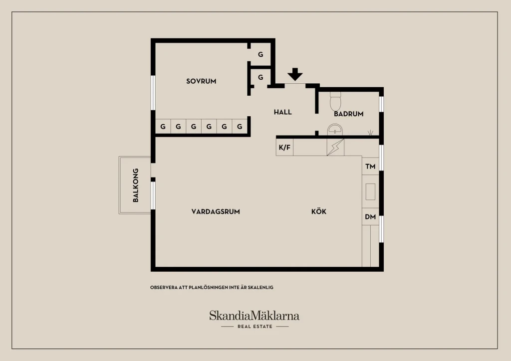 Planritning, Vävstolsvägen 3