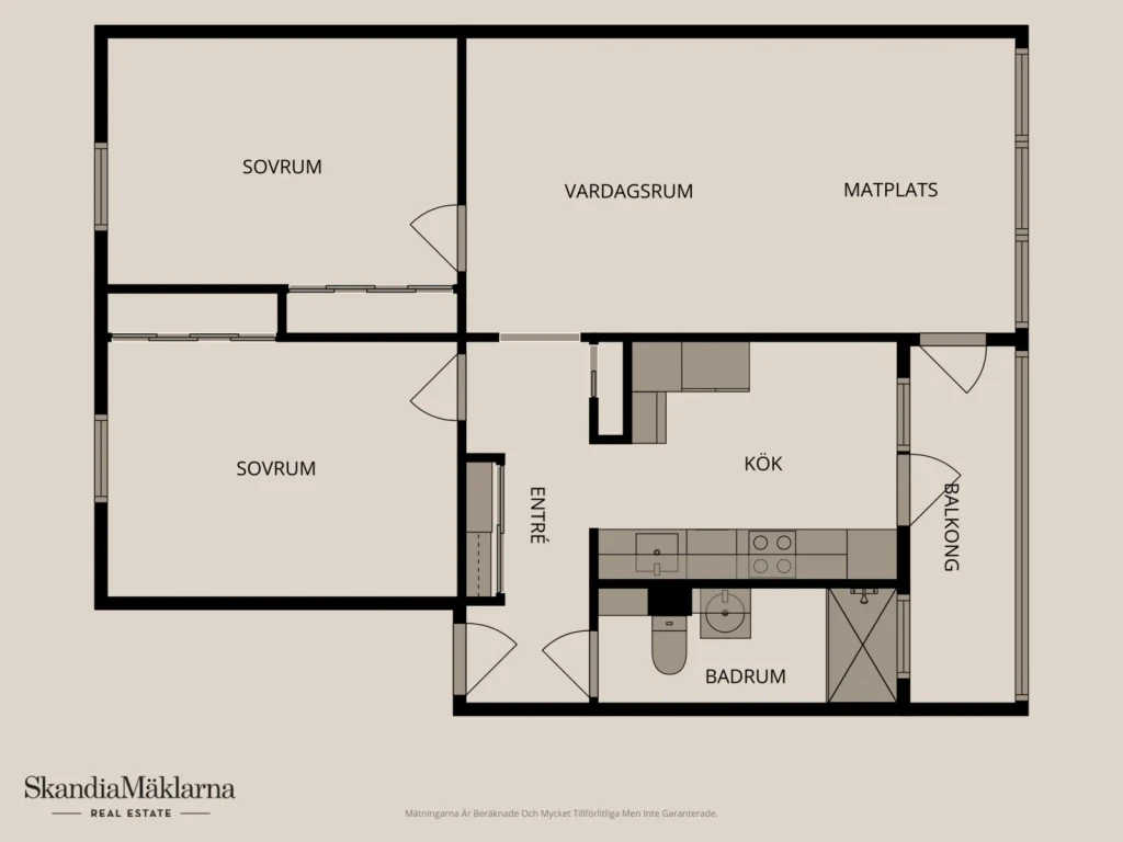 Planritning, Kommendantsvägen 34